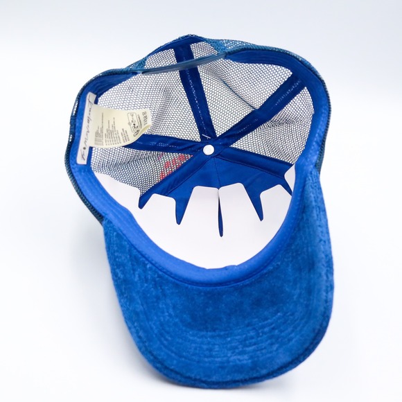 Free People‎ Movement Terry Trucker Hat Women ALL Blue NYC Mesh Snapback NWT main image 6